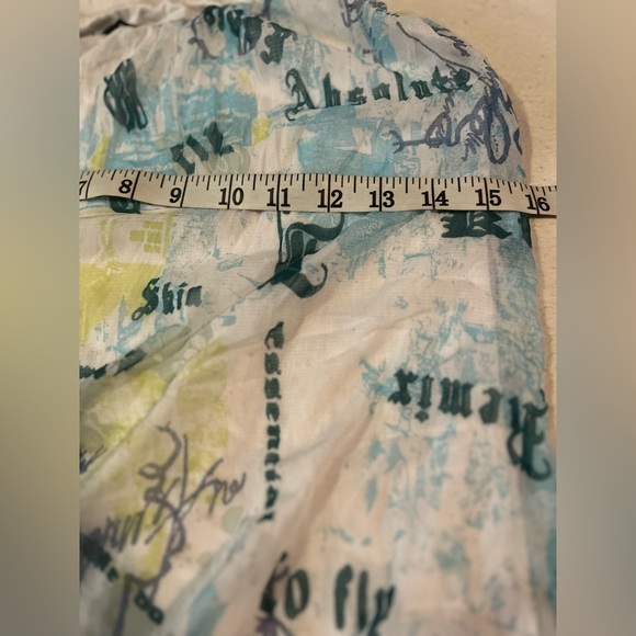 Y2K Tank Top Size Small, Made in Italy Top With Beaded Straps, Y2K top - Picture 8 of 12